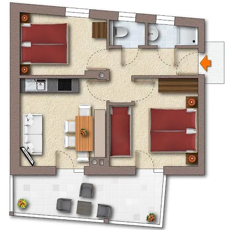 Hotel apartamentowy Laura *