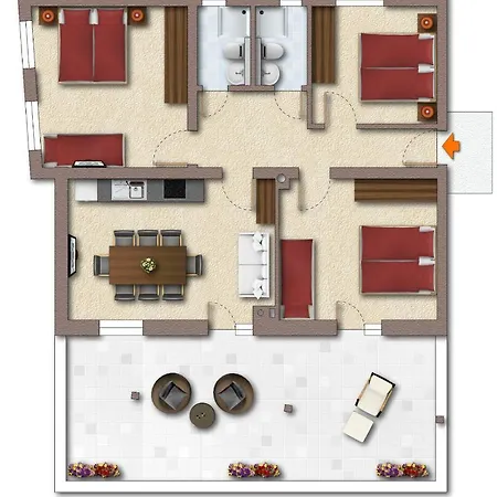 Hotel apartamentowy Laura Mayrhofen